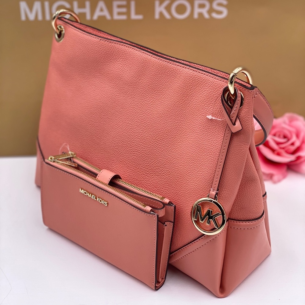 Michael Kors Nicole Shoulder Bag & Wallet Set - Picture 3 of 11